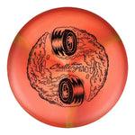 Orange/Red (Black) Titanium (Ti) Swirl "Burnout" Challenger SS