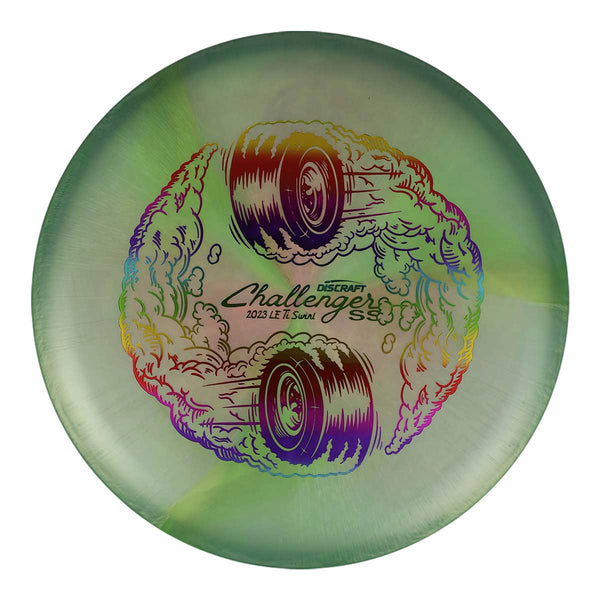Green (Rainbow) Titanium (Ti) Swirl "Burnout" Challenger SS