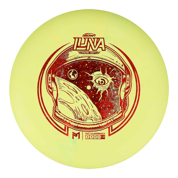 #44 (Red Shatter) 170-172 Soft Swirl Luna (Top Stamp)