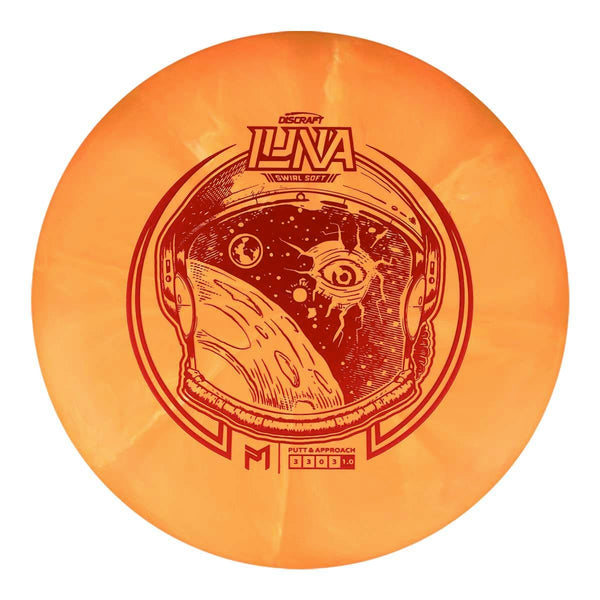 #38 (Red Metallic) 170-172 Soft Swirl Luna (Top Stamp)