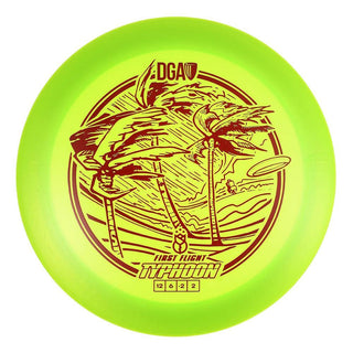 #3 Green (Red Matte) 173-174 DGA First Flight Typhoon