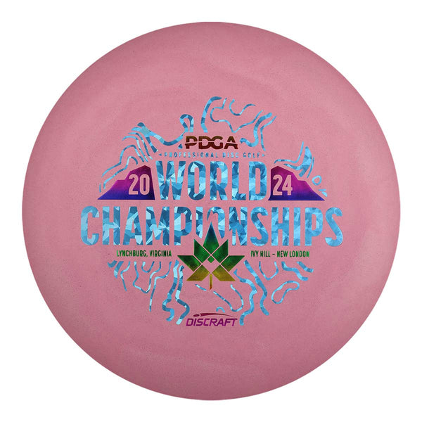 Pink (Blue Light Shatter) 173-174 2024 PDGA World Championship Luna