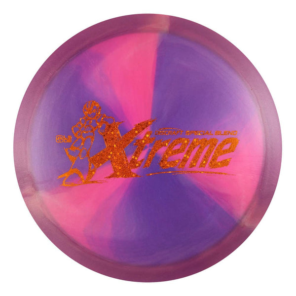 #118 (Orange Sparkle Stars) 173-174 Ezra Aderhold Titanium (Ti) Colorshift Swirl Extreme