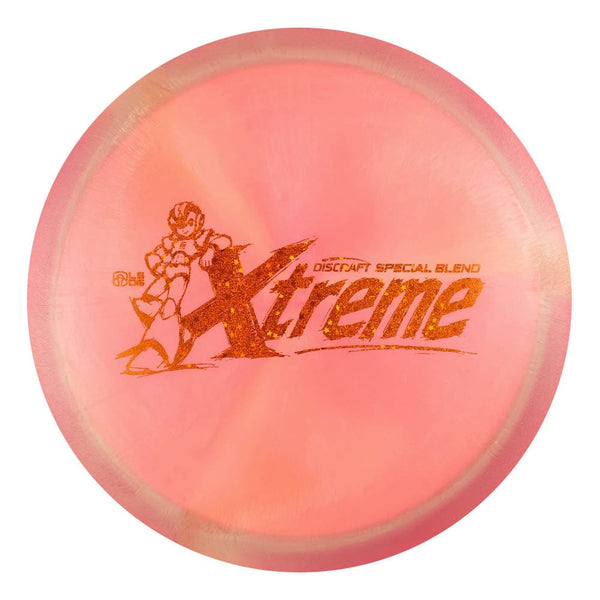 #117 (Orange Sparkle Stars) 173-174 Ezra Aderhold Titanium (Ti) Colorshift Swirl Extreme