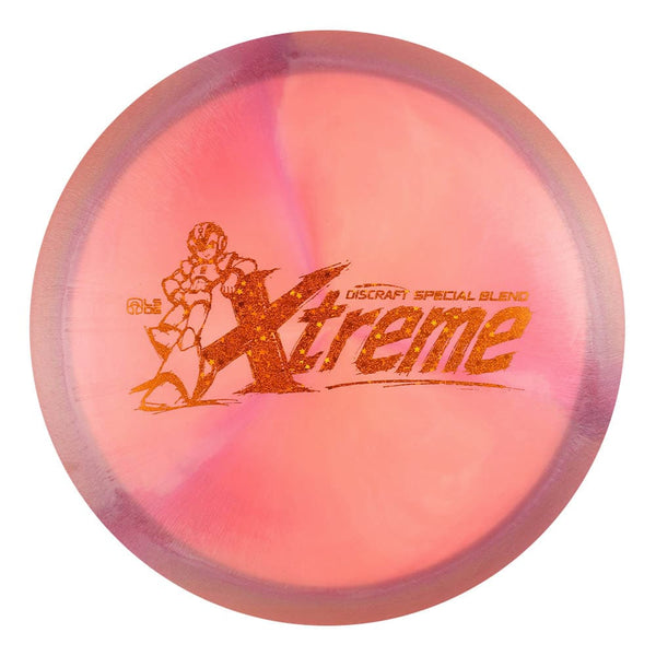 #113 (Orange Sparkle Stars) 173-174 Ezra Aderhold Titanium (Ti) Colorshift Swirl Extreme