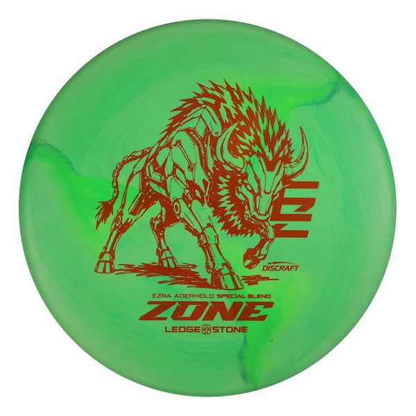 #125 (Orange Matte) 173-174 Ezra Aderhold Titanium (Ti) Colorshift Swirl Zone