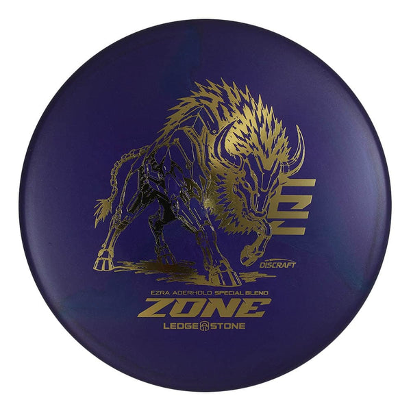 #105 (Gold Metallic) 173-174 Ezra Aderhold Titanium (Ti) Colorshift Swirl Zone