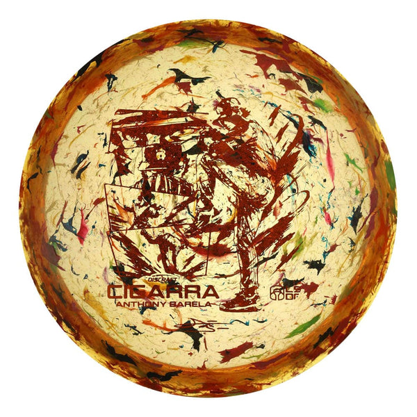 #147 (Orange Sparkle Stars) 155-159 Anthony Barela Jawbreaker Z Lite Cigarra