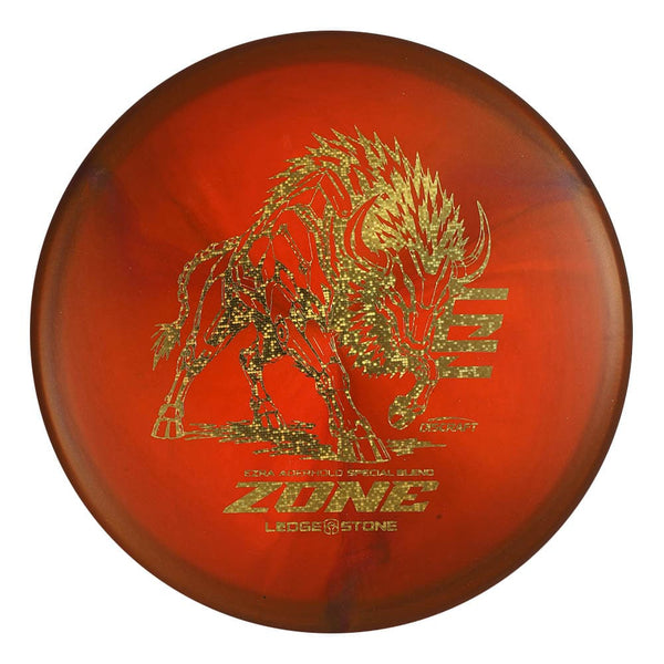 #95 (Gold Disco Dots) 173-174 Ezra Aderhold Titanium (Ti) Colorshift Swirl Zone