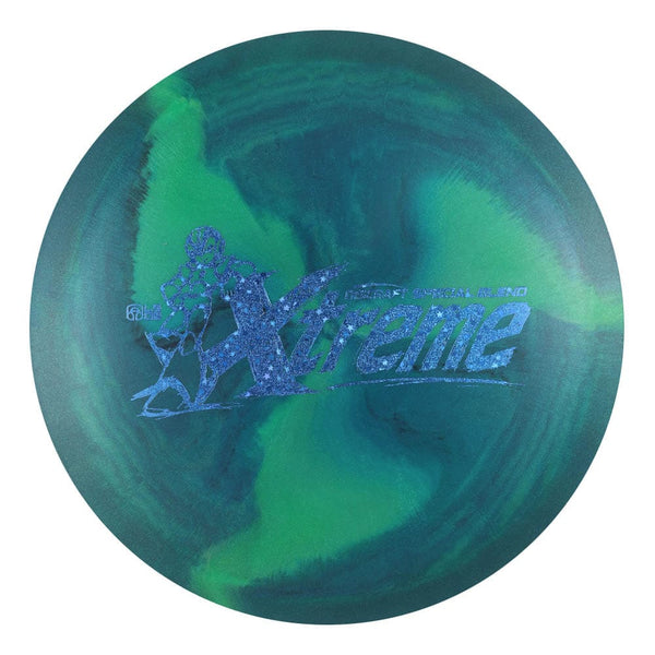 #76 (Blue Sparkle Stars) 173-174 Ezra Aderhold Titanium (Ti) Colorshift Swirl Extreme