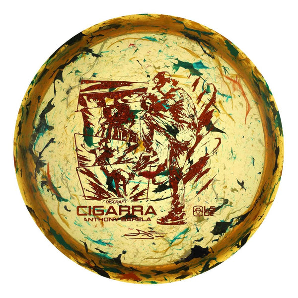 #127 (Orange Sparkle Stars) 155-159 Anthony Barela Jawbreaker Z Lite Cigarra