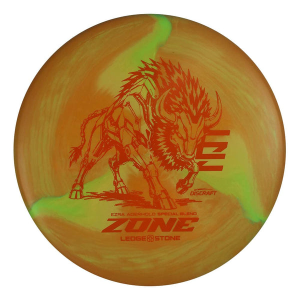 #40 (Orange Matte) 170-172 Ezra Aderhold Titanium (Ti) Colorshift Swirl Zone