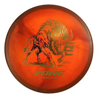 #3 (Gold Metallic) 167-169 Ezra Aderhold Titanium (Ti) Colorshift Swirl Zone
