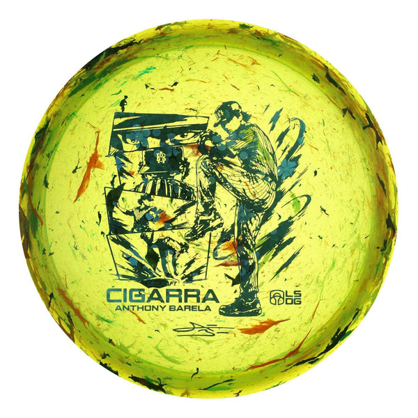 #34 (Blue Flowers) 155-159 Anthony Barela Jawbreaker Z Lite Cigarra