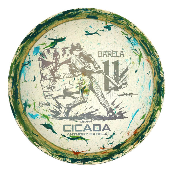 #198 (Silver Metallic) 155-159 Anthony Barela Jawbreaker Z Lite Cicada