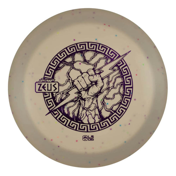 #41 White (Purple Metallic) 173-174 Confetti ESP Glo Zeus