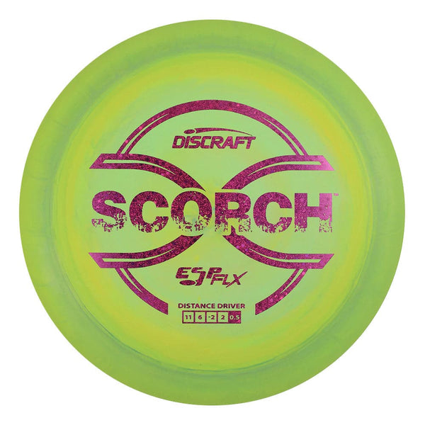 #23 (Magenta Sparkle Stars) 173-174 ESP FLX Scorch