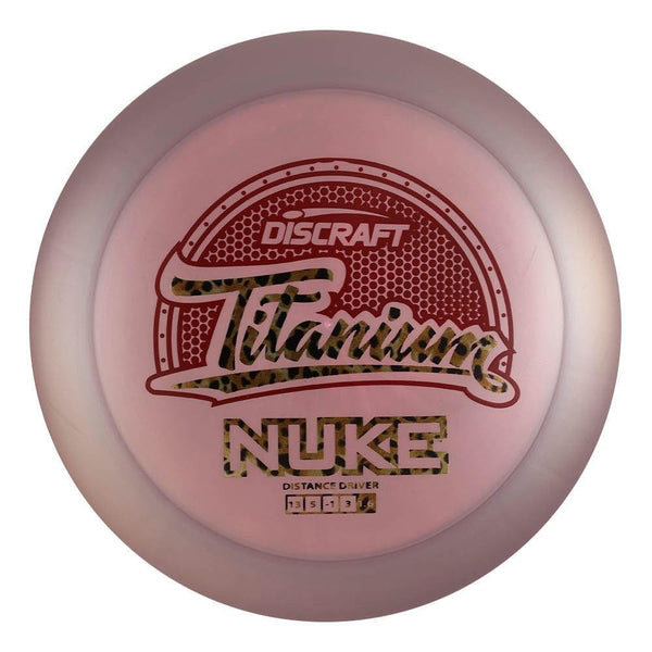 #20 Pink (Cheetah Fishscale & Red Matte) 173-174 Titanium (Ti) Nuke