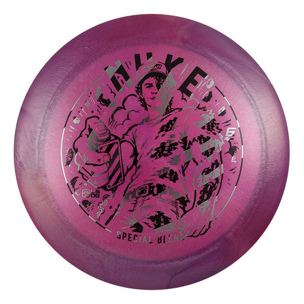 #144 (Zebra) 173-174 Ezra Aderhold Titanium (Ti) Colorshift Swirl Nuke