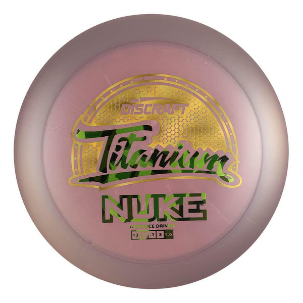 #16 Purple (Camo & Gold Disco Squares) 173-174 Titanium (Ti) Nuke