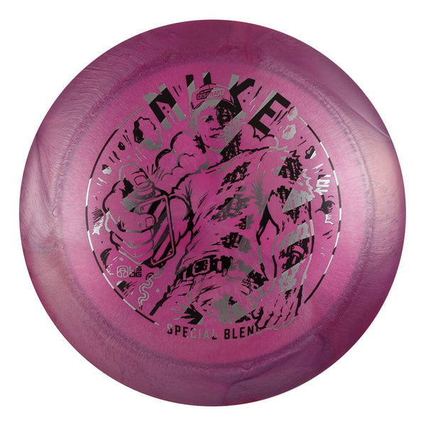 #143 (Zebra) 173-174 Ezra Aderhold Titanium (Ti) Colorshift Swirl Nuke