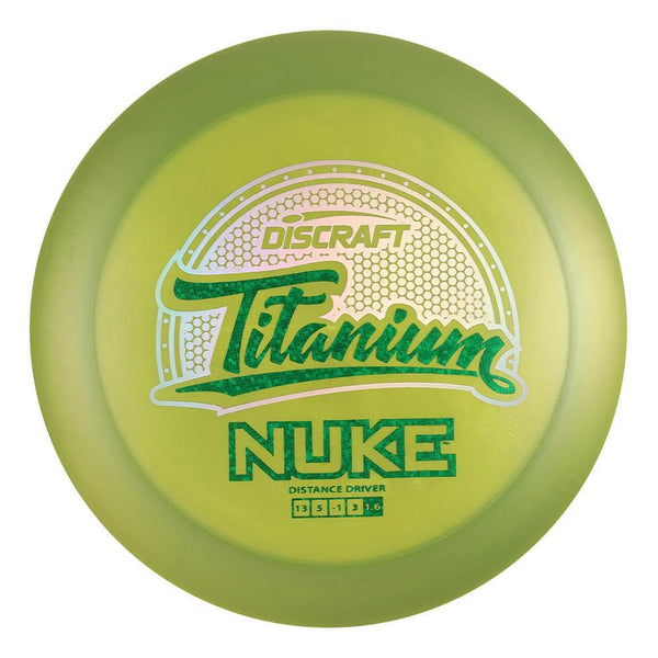 #13 Green (Green Matrix & Silver Holo) 170-172 Titanium (Ti) Nuke