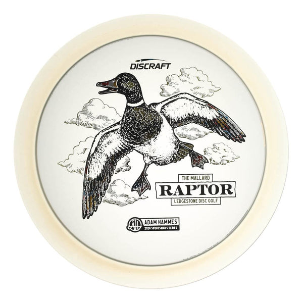 #7 Clear (Black/Gold Metallic/Wonderbread) 173-174 Adam Hammes Cryztal Raptor