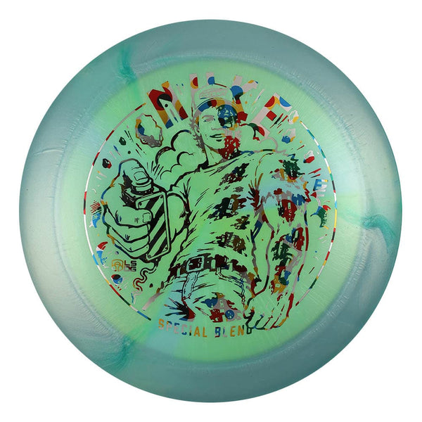 #142 (Wonderbread) 173-174 Ezra Aderhold Titanium (Ti) Colorshift Swirl Nuke
