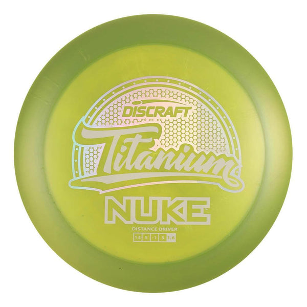#11 Green (White Matte & Silver Holo) 170-172 Titanium (Ti) Nuke