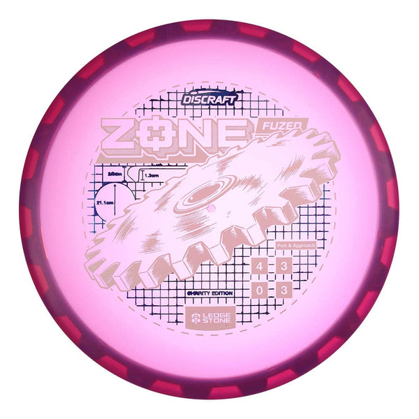 #28 Purple (Gear 1) (White Matte) 173-174 Charity CryZtal Flx FuZed Zone w/ CryZtal Flx Rim