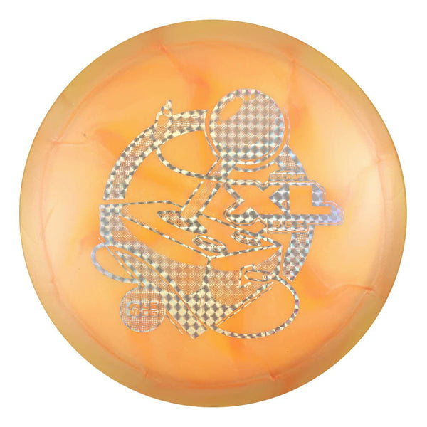 #138 (Silver Prisms) 173-174 Colorshift Big Z Swirl XL