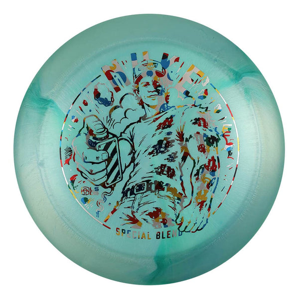 #138 (Wonderbread) 173-174 Ezra Aderhold Titanium (Ti) Colorshift Swirl Nuke