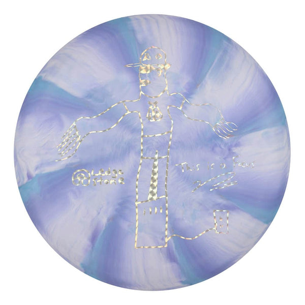 #187 (Silver Prisms) 173-174 CT Jawbreaker Swirl Focus - AB Portrait