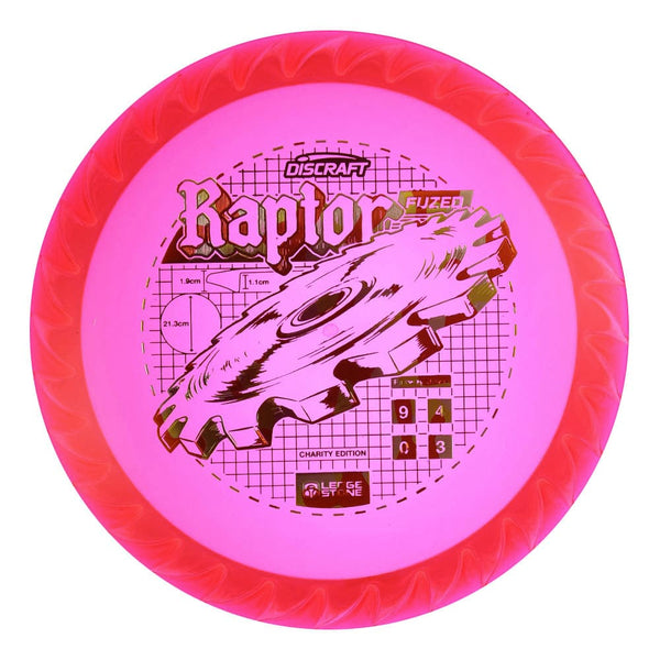 #55 Red/Orange (Orange Camo) 173-174 Charity CryZtal FLX Raptor w/ Solid ESP Rim
