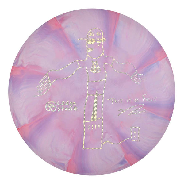 #185 (Silver Prisms) 173-174 CT Jawbreaker Swirl Focus - AB Portrait