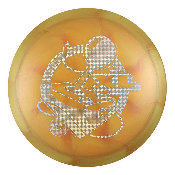 #132 (Silver Prisms) 173-174 Colorshift Big Z Swirl XL