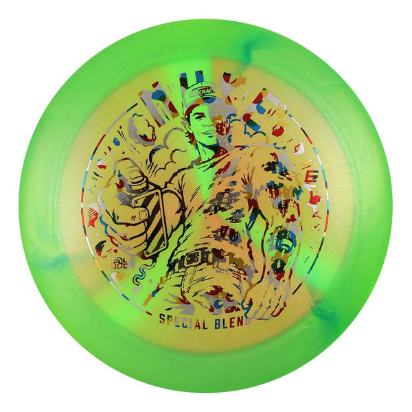 #132 (Wonderbread) 173-174 Ezra Aderhold Titanium (Ti) Colorshift Swirl Nuke