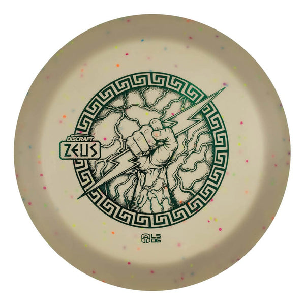 #21 White (Green Metallic) 170-172 Confetti ESP Glo Zeus