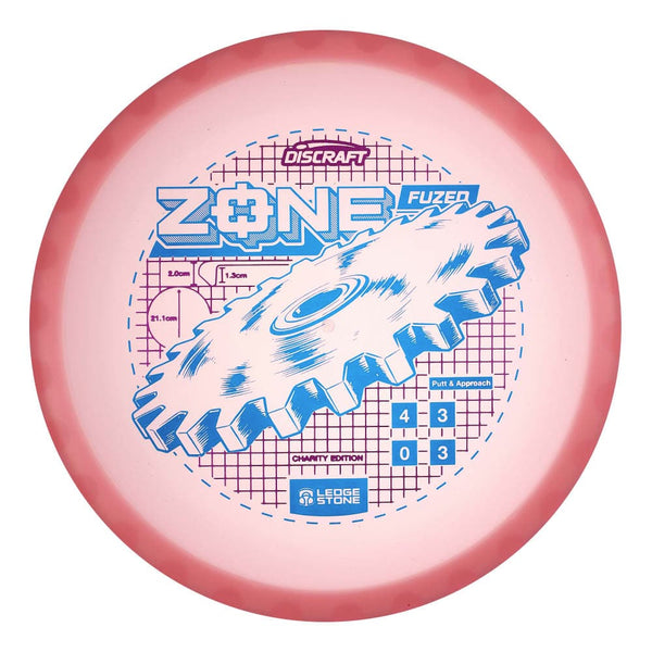 #16 Light Pink (Gear 2) (Blue Matte) 173-174 Charity CryZtal Flx FuZed Zone w/ CryZtal Flx Rim