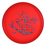 #8 Red (Blue Light Shatter) 175-176 Big Z Sled