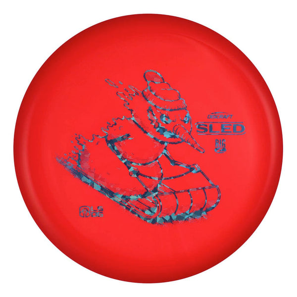 #8 Red (Blue Light Shatter) 175-176 Big Z Sled