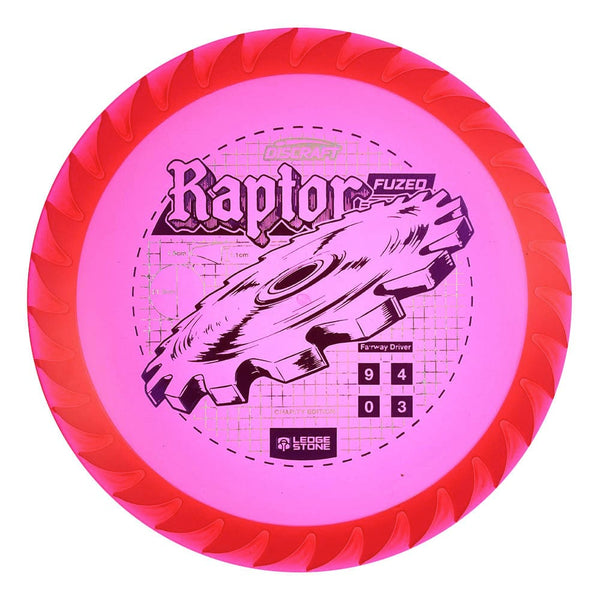 #45 Pink (Purple Metallic) 173-174 Charity CryZtal FLX Raptor w/ Solid ESP Rim