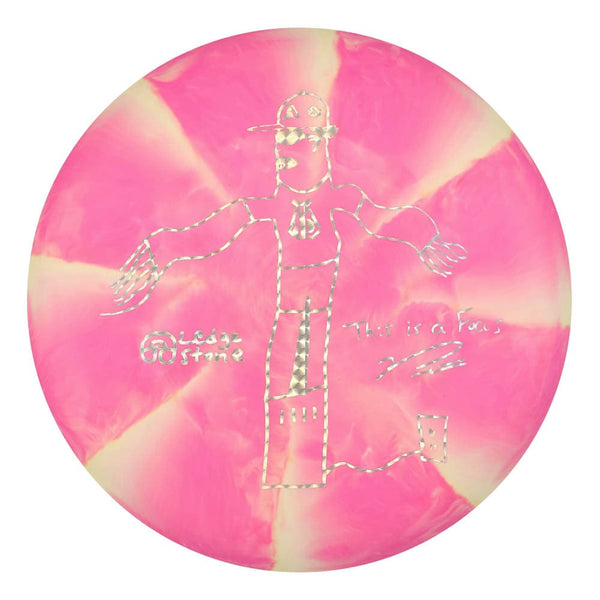 #175 (Silver Prisms) 173-174 CT Jawbreaker Swirl Focus - AB Portrait