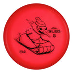 #7 Red (Black) 175-176 Big Z Sled