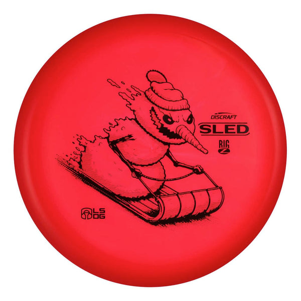 #7 Red (Black) 175-176 Big Z Sled