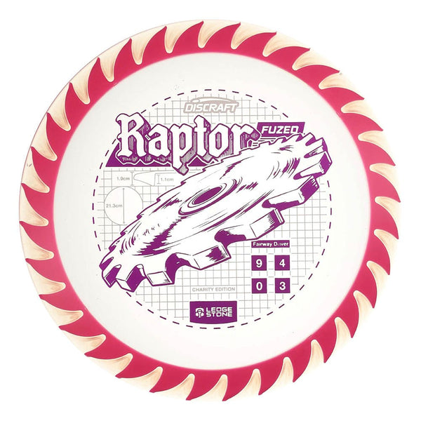 #44 Pink (Pink Matte-alic) 173-174 Charity CryZtal FLX Raptor w/ Solid ESP Rim