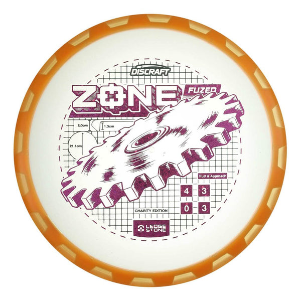 #11 Orange (Gear 1) (Magenta Sparkle Stars) 173-174 Charity CryZtal Flx FuZed Zone w/ CryZtal Flx Rim