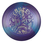 #122 (Silver Tron) 173-174 Ezra Aderhold Titanium (Ti) Colorshift Swirl Nuke