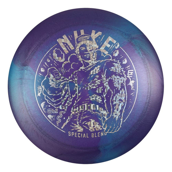 #121 (Silver Tron) 173-174 Ezra Aderhold Titanium (Ti) Colorshift Swirl Nuke