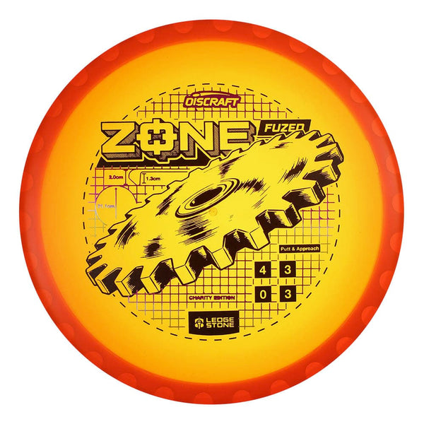 #7 Orange (Gear 2) (Black) 173-174 Charity CryZtal Flx FuZed Zone w/ CryZtal Flx Rim
